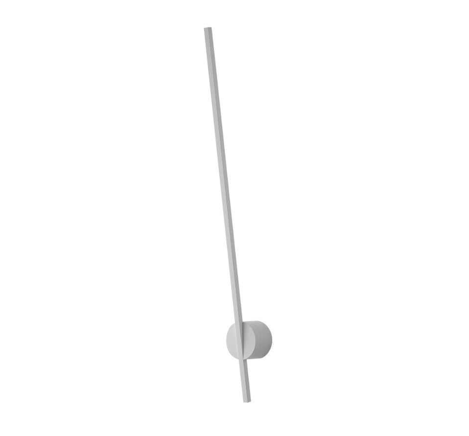 Applique LED bacchette in alluminio bianco-nero con diffusore opale 9W 1100LM 3000-4000°k SHANGHAI-AP Applique LED bacchette in alluminio bianco-nero con diffusore opale 9W 1100LM 3000-4000°k SHANGHAI-AP